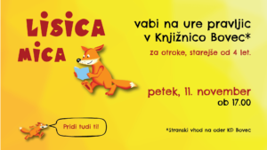 Lisica Mica Bovec November
