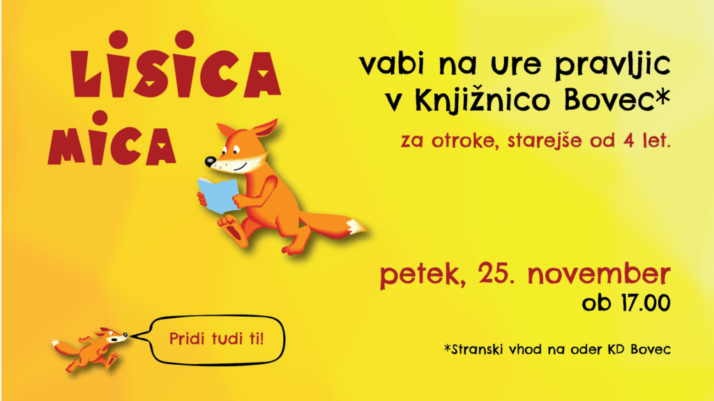Lisica Mica Bovec November
