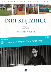 Plakat s povabilom na koncert Tomi Purich Trio