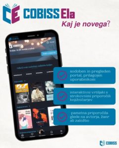 plakat o novostih portala Cobiss Ela